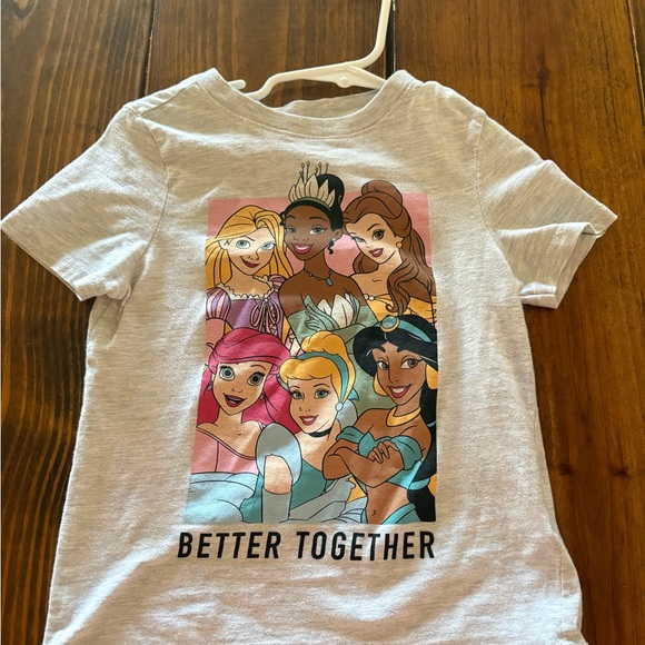 Old Navy Other - Old Navy White Girls' Disney Princess 'Better Together' Graphic Tee
